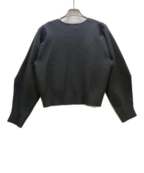 NOLLEY'S（ノーリーズ）NOLLEY'S (ノーリーズ) 厚手カーディガン グレー サイズ:38 未使用品の古着・服飾アイテム