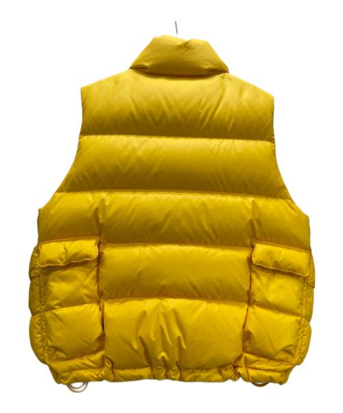DAIWA PIER39（ダイワ ピア39）DAIWA PIER39 (ダイワ ピア39) ダウンベスト TECH BACK PACKER DOWN VEST イエロー サイズ:Mの古着・服飾アイテム