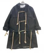 SUGARHILLシュガーヒル）の古着「ダッフルコート CORDED DUFFLE COAT」｜ブラック
