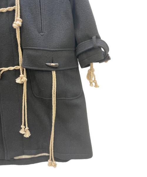 SUGARHILL（シュガーヒル）SUGARHILL (シュガーヒル) ダッフルコート CORDED DUFFLE COAT ブラックの古着・服飾アイテム