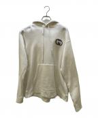 GUCCIグッチ）の古着「パーカー」｜ホワイト