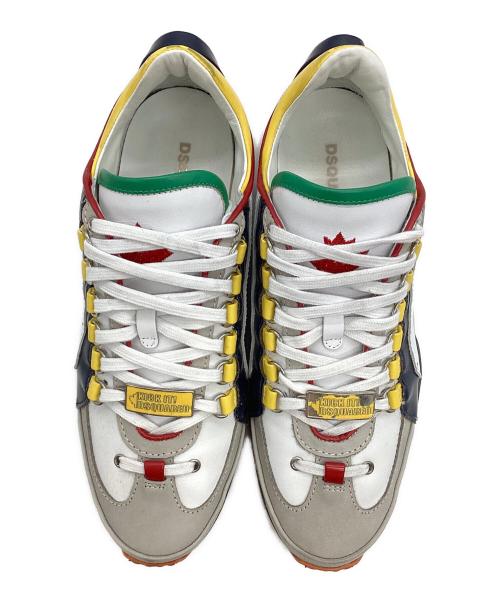 DSQUARED2（ディースクエアード）DSQUARED2 (ディースクエアード) ハイカットスニーカー マルチカラー サイズ:41の古着・服飾アイテム