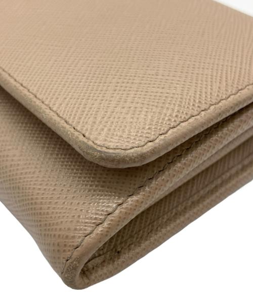 PRADA（プラダ）PRADA (プラダ) 長財布 ベージュの古着・服飾アイテム