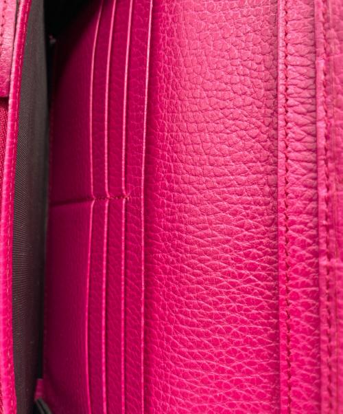 GUCCI（グッチ）GUCCI (グッチ) 長財布 ショッキングピンクの古着・服飾アイテム