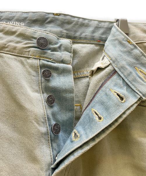 DIESEL（ディーゼル）DIESEL (ディーゼル) バギーデニムパンツ ブルー サイズ:170/70Aの古着・服飾アイテム