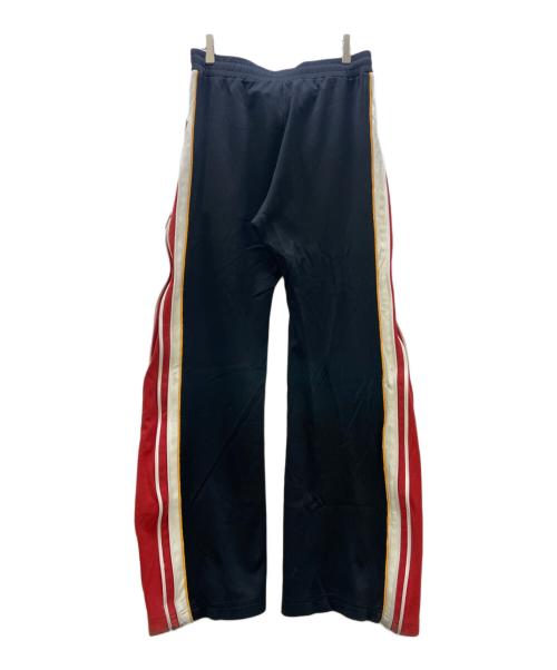 DIESEL（ディーゼル）DIESEL (ディーゼル) トラックパンツ サイドジップ ブラック×ホワイト サイズ:Mの古着・服飾アイテム