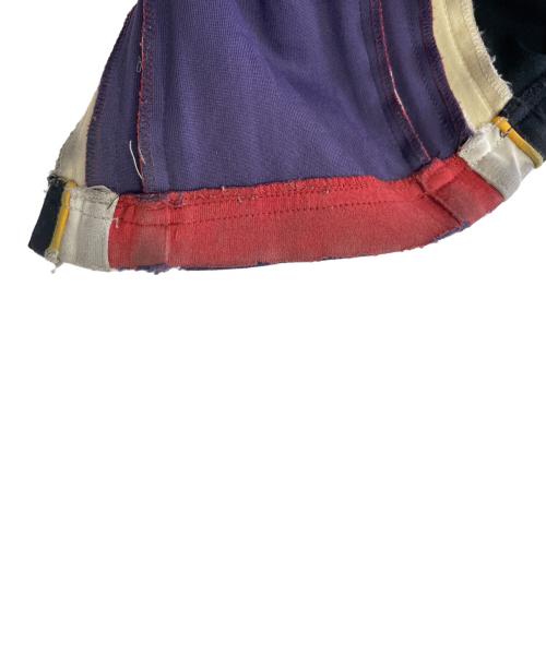 DIESEL（ディーゼル）DIESEL (ディーゼル) トラックパンツ サイドジップ ブラック×ホワイト サイズ:Mの古着・服飾アイテム