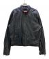 DIESEL（ディーゼル）の古着「ライダースジャケット」｜ブラック