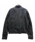DIESEL (ディーゼル) ライダースジャケット ブラック サイズ:52：12000円