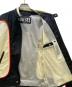 中古・古着 DIESEL (ディーゼル) レーシングジャケット ブラック×ホワイト サイズ:L：27000円