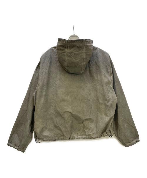 DIESEL（ディーゼル）DIESEL (ディーゼル) ハーフジップジャケット グレー サイズ:46の古着・服飾アイテム