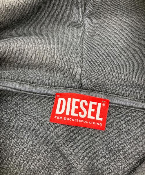 DIESEL（ディーゼル）DIESEL (ディーゼル) パーカー グレー サイズ:Sの古着・服飾アイテム