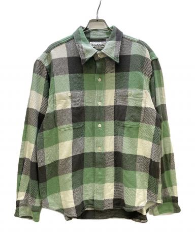 Wacko Maria グリーン 長袖シャツ 中古・古着通販】WACKO MARIA (ワコマリア) 長袖シャツ グリーン