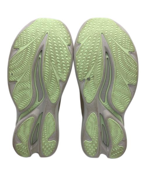 HOKAONEONE（ホカオネオネ）HOKAONEONE (ホカオネオネ) U ELEVON X ベージュ サイズ:28の古着・服飾アイテム