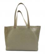 LOEWEロエベ）の古着「トートバッグ リピートアナグラム」｜アイボリー