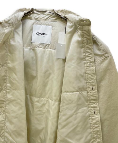 Gymphlex（ジムフレックス）Gymphlex (ジムフレックス) 中綿ジャケット ベージュ サイズ:M 未使用品の古着・服飾アイテム