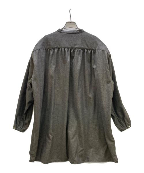The mad Shop（ザ マッド ショップ）The mad Shop (ザ マッド ショップ) 長袖シャツ グレー サイズ:46の古着・服飾アイテム