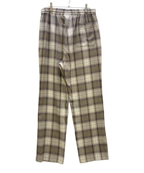 AURALEE（オーラリー）AURALEE (オーラリー) パンツ アイボリー×グレー サイズ:4の古着・服飾アイテム