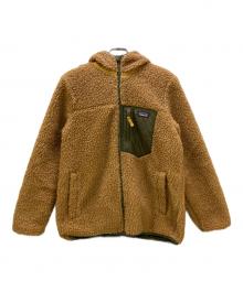 Patagonia（パタゴニア）の古着「Boys' Reversible Ready Freddy Hoody」｜ブラウン×オリーブ
