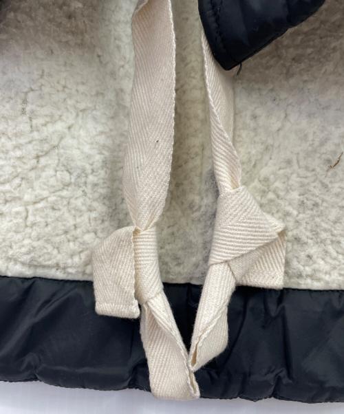 TAO COMME des GARCONS（タオ コムデギャルソン）TAO COMME des GARCONS (タオ コムデギャルソン) キルティング中綿ロングコート ブラック サイズ:Mの古着・服飾アイテム