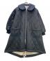 TAO COMME des GARCONS（タオ コムデギャルソン）の古着「キルティング中綿ロングコート」｜ブラック