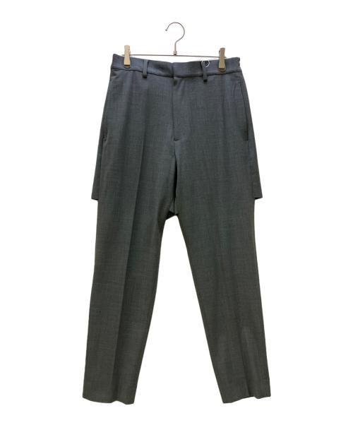 SOFTHYPHEN（ソフトハイフン）SOFTHYPHEN (ソフトハイフン) スラックス グレー サイズ:02 未使用品の古着・服飾アイテム