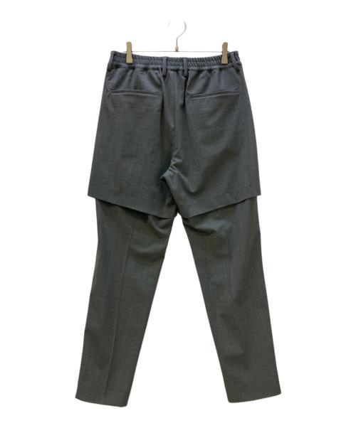 SOFTHYPHEN（ソフトハイフン）SOFTHYPHEN (ソフトハイフン) スラックス グレー サイズ:02 未使用品の古着・服飾アイテム