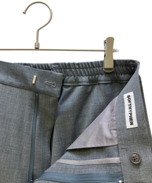 SOFTHYPHEN（ソフトハイフン）SOFTHYPHEN (ソフトハイフン) スラックス グレー サイズ:02 未使用品の古着・服飾アイテム