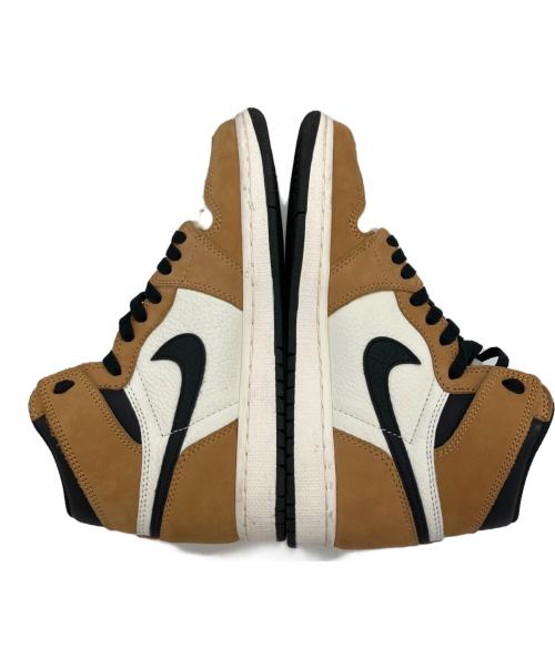 NIKE（ナイキ）NIKE (ナイキ) AIR JORDAN1 RETRO ブラウン×ホワイト サイズ:US7の古着・服飾アイテム