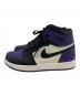 NIKE (ナイキ) AIR JORDAN1 RETRO HIGH OG COURT PURPLE パープル×ホワイト サイズ:25：20000円