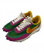 NIKE×sacaiナイキ×サカイ）の古着「スニーカー」｜グリーン×パープル