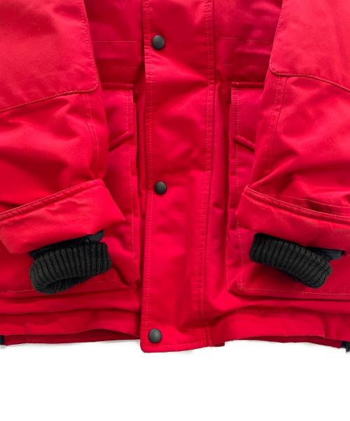 ARCTIC EXPLORER（アークティックエクスプローラー）ARCTIC EXPLORER (アークティックエクスプローラー) ダウンジャケット レッド サイズ:Sの古着・服飾アイテム