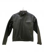 Schottショット）の古着「レザーライダースジャケット」｜ブラック
