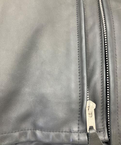 Schott（ショット）Schott (ショット) レザーライダースジャケット ブラック サイズ:38の古着・服飾アイテム