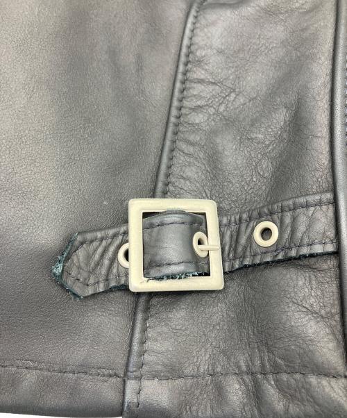 Schott（ショット）Schott (ショット) レザーライダースジャケット ブラック サイズ:38の古着・服飾アイテム