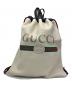 GUCCI（グッチ）の古着「ドローストリング バックパック」｜ベージュ