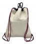 GUCCI (グッチ) ドローストリング バックパック ベージュ：50000円