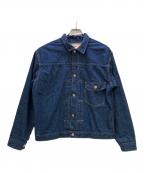 orSlowオアスロウ）の古着「デニムジャケット 1stタイプ 大戦モデル」｜ネイビー