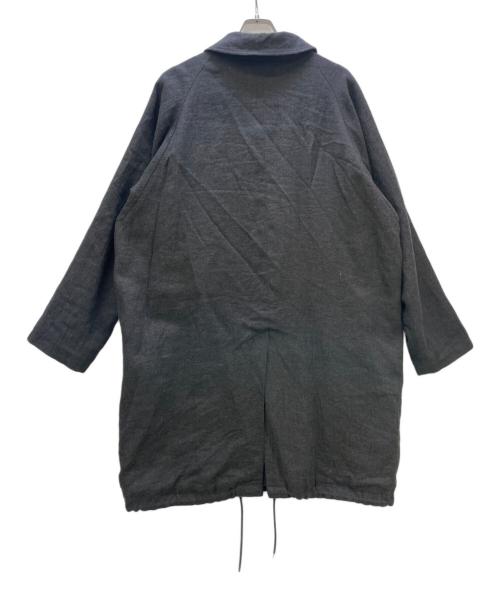 TENBOX（テンボックス）TENBOX (テンボックス) ステンカラーコート グレー サイズ:Lの古着・服飾アイテム