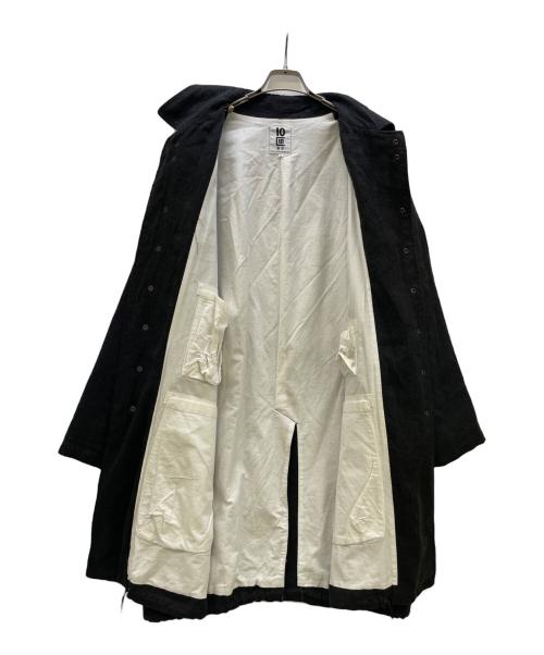 TENBOX（テンボックス）TENBOX (テンボックス) ステンカラーコート グレー サイズ:Lの古着・服飾アイテム