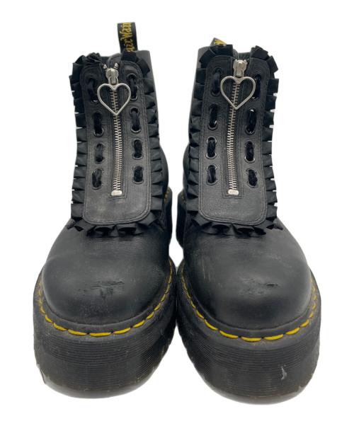 Dr.Martens（ドクターマーチン）Dr.Martens (ドクターマーチン) LAZY OAF (レイジー・オーフ) ８ホールブーツ ブラック サイズ:UK8の古着・服飾アイテム