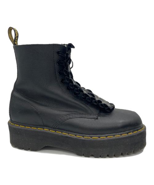 Dr.Martens（ドクターマーチン）Dr.Martens (ドクターマーチン) LAZY OAF (レイジー・オーフ) ８ホールブーツ ブラック サイズ:UK8の古着・服飾アイテム