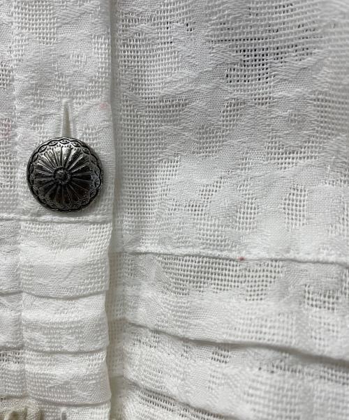 rurumu（ルルムウ）RURUMU (ルルムウ) ブラウス ホワイト サイズ:Freeの古着・服飾アイテム