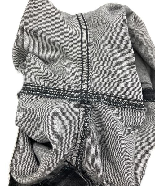 YANUK（ヤヌーク）YANUK (ヤヌーク) ボーイズストレートLEA ブラック サイズ:24の古着・服飾アイテム