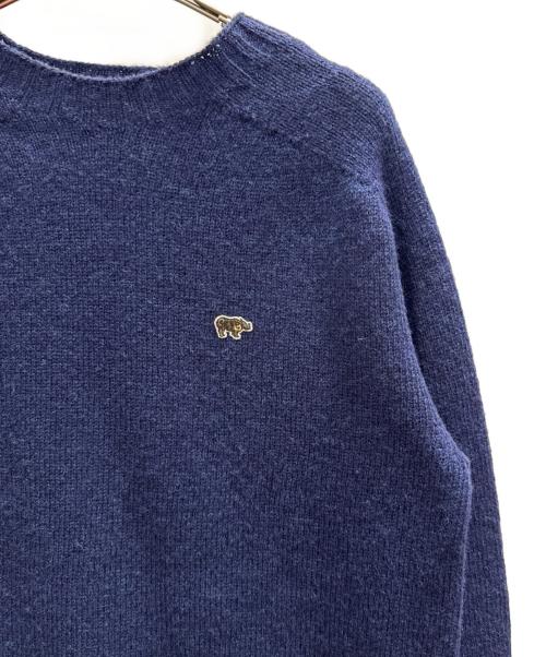 SCYEBASICS（サイベーシックス）SCYEBASICS (サイベーシックス) 厚手ニット ブルー サイズ:38の古着・服飾アイテム