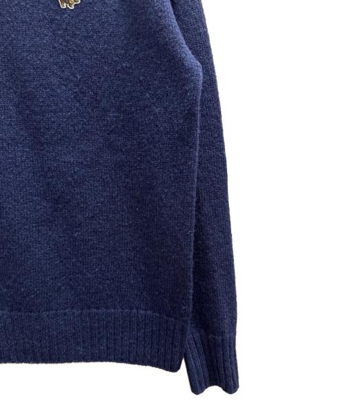 SCYEBASICS（サイベーシックス）SCYEBASICS (サイベーシックス) 厚手ニット ブルー サイズ:38の古着・服飾アイテム