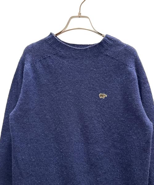 SCYEBASICS（サイベーシックス）SCYEBASICS (サイベーシックス) 厚手ニット ブルー サイズ:38の古着・服飾アイテム