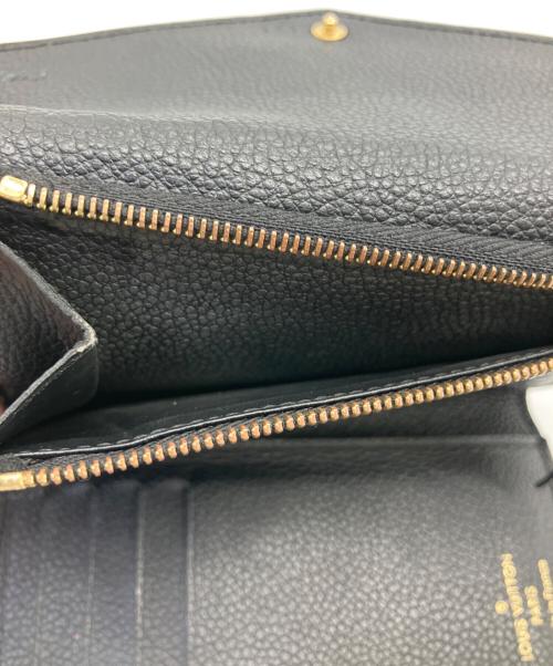 LOUIS VUITTON（ルイ ヴィトン）LOUIS VUITTON (ルイ ヴィトン) 3つ折り財布 モノグラム・アンプラント ブラックの古着・服飾アイテム