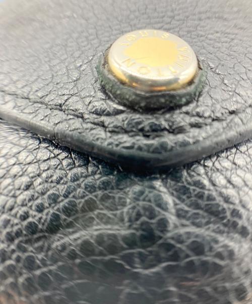 LOUIS VUITTON（ルイ ヴィトン）LOUIS VUITTON (ルイ ヴィトン) 3つ折り財布 モノグラム・アンプラント ブラックの古着・服飾アイテム