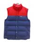 Patagonia（パタゴニア）の古着「ダウンベスト」｜ネイビー×レッド